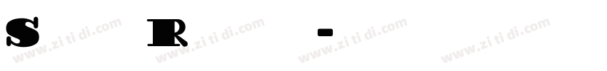Stout Regular字体转换